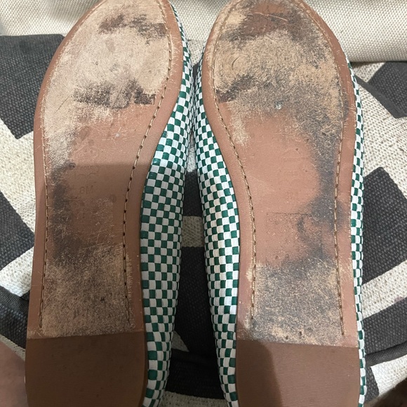 Tory Burch shoes 8/12 and tote green and white - Picture 3 of 7